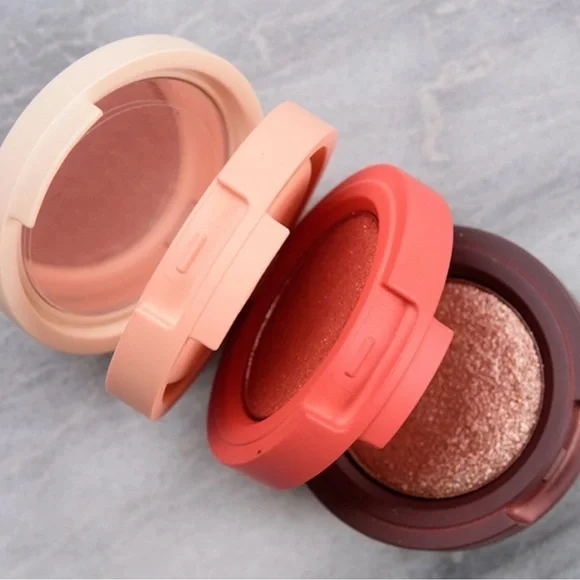 Kaja Beauty Bento Bouncy Shimmer Eyeshadow Trio in Orange Blossom $28 MSRP NIB - Picture 3 of 9